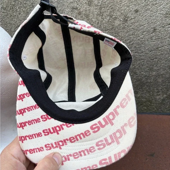 Supreme Radial Camp Cap Natural Mens 5pannel - Picture 5 of 6